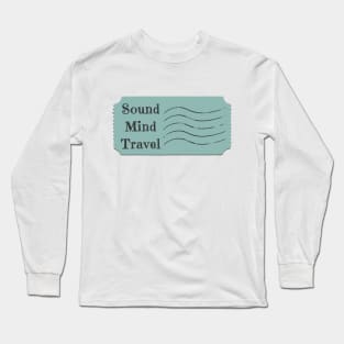 Mint Green Logo Long Sleeve T-Shirt